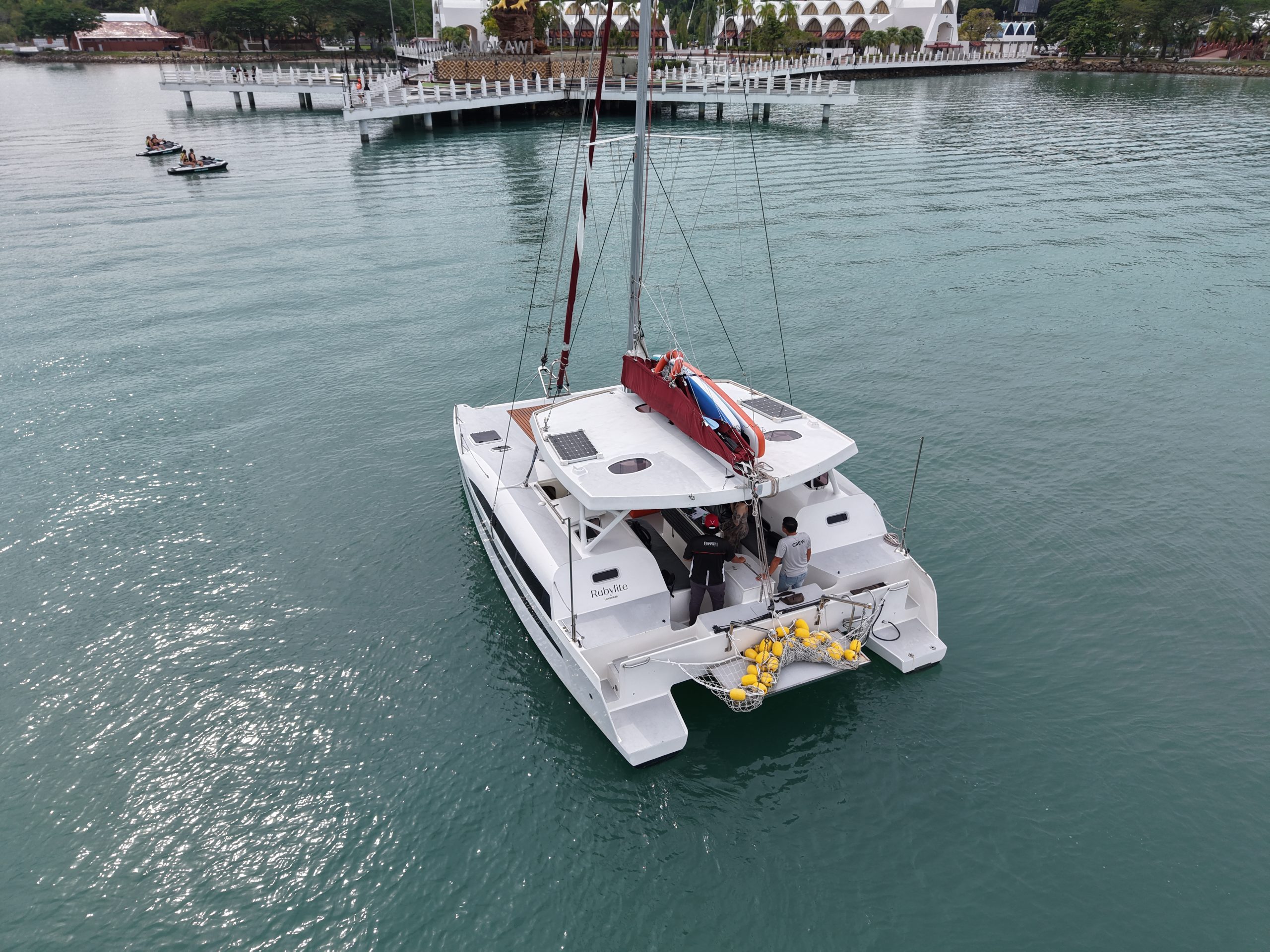 Rubylite Sailboat Sunset Cruise — Open-Air Spacious Front Deck, Langkawi